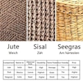 Miniatyrbillede 2 af 4: /QD/6 mm jute reb til reparation og udskiftning af kradsestolpe, kradsetræ, kradsebræt/Hjemdekoration, 6mm*10m