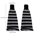 Pikkukuva 3 / 5: QD-Säärystimet Y2K Säärystimet MUSTA & HARMAA MUSTA & HARMAA Black & Grey Black & Grey