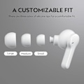 Miniatyrbilde 5 av 5: Trådløse Hodetelefoner, QCY T13 Headset Bluetooth 5.1 med Mikrofon Touch Control, 40 Timers Spilletid
