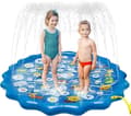 Vattenlekmatta för Barn - 40\" Sprutande Pool för Utomhuslek (3-16 år)