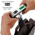Miniatyrbilde 2 av 4: /QD/Lommevekt - LCD - 50 kg - Bærbar - Elektronisk - Tara og overbelastningsindikator
