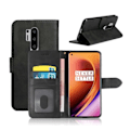Miniatyrbillede 2 af 5: OnePlus 8 Pro Pung Etui Læder Skind Cover Sort_qq