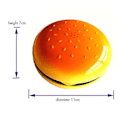 Miniatyrbilde 4 av 5: Cheeseburger Burgere Telefoner Fasttelefon Bordstelefon Bordstelefon For Hjem Hotell Kontor Dekorasjon Telefono Fijo Fixo˜QD