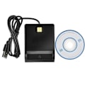 Miniatyrbilde 5 av 5: QD-USB 2.0 Chipkortleser ID SIM-kortleser ID-kortleser bærbar