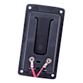 Miniatyrbild 2 av 5: 9V Platta Montering Gitarr Aktiv Pickup Batterilåda Batterilagerfodral för Elektrisk Gitarr