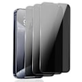 Miniatyrbilde 1 av 5: 3-pakning iPhone 15 Pro Max Personvern Skjermbeskytter Full Dekning HD Herdet Glass_qq