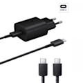 Miniatyrbild 3 av 4: [QD] 25W Ultrasnabb Väggladdare med Kabel för Samsung SM-G985F Galaxy S20 S20+ S10 S10E S10 PLUS S9 PLUS A71 A51 A40 TYP C - C