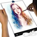 Miniatyrbilde 1 av 2: A4 LED Tegnebrett - Lysbord / Lysplate - Portabel_QQ