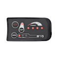 Miniatyrbillede 3 af 5: QD-6-polet S810 E-cykelmåler LED-display Ip65 36v Uart til elcykel elcykelmåler (36v)