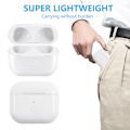 Miniatyrbilde 5 av 5: Trådløst Ladeetui Erstatning Kompatibelt med AirPods 3. Generasjon Ladeetui med Hurtiglading og Bluetooth-paringsknapp (Hvit)˜QD