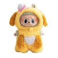 Miniatyrbild 5 av 7: Söt Klänning Outfit Endast Kläder 17cm Hänge Drawbrawing Godis Kjol Hårnål Labubu Nyckelring Babykläder Jul Unisex TVÄTTAD 4