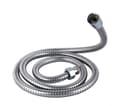 Duschslang Flexibel Rostfritt Stål Med EPDM Innerrör för Badrumsdusch Ersättning Silver 2.5M