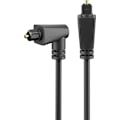 Miniatyrbillede 3 af 4: Toslink-kabel vinklet og drejelig_qq