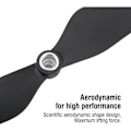 Miniatyrbillede 3 af 5: \"QD\" 4 stk. Propelblade Kulfiberforstærkede Propeller til DJI Phantom 3 Drone Quadcopter Tilbehør (Gul Kant)