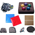 Pikkukuva 1 / 5: QD-Squid Game 2, Korealainen Perinteinen Leikki, Korealainen Kansanpeli Set – Jack Stone -leikkisetti, inspiroitunut Squid Game 2:sta (9 kpl + alusta)
