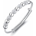 Miniatyrbilde 1 av 4: [QD]925 Sølv Angstreduserende Armbånd for Kvinner Perlespinner Armbånd Armbånd