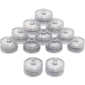 Miniatyrbillede 3 af 5: 12 LED fyrfadslys med timer, elektrisk flimmerbatteri˜QD