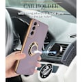Miniatyrbilde 5 av 5: [QD] Kompatibelt deksel for Samsung Galaxy S21 FE med ringholder
