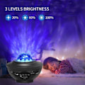 Miniatyrbillede 2 af 5: LED Galaxy Lys - Stjernelampe / Natlampe Stjerneprojektor
