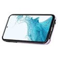 Miniatyrbild 2 av 5: [QD] Samsung Galaxy S23+ Skal RFID-blockerande Mobilskal Ställ TPU+PU Läderfodral