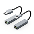 Miniatyrbilde 2 av 3: USB C til Ethernet Adapter Gigabit_qq