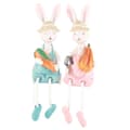 Hanging Feet Doll Home Rabbit Ornaments Easter Bunny Decoration 0.4