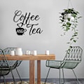 Miniatyrbild 2 av 5: \"QD\" Kaffe- och teskylt, hängande prydnad, modell, dekorationstillbehör