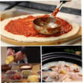 Miniatyrbillede 5 af 5: QD-Pizzasauce Portioneringsske, 177 ml Rustfrit Stål, Madportionerer til Madlavning i Køkkenet