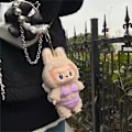 Miniatyrbillede 6 af 7: Labubu Luksus Tøj Labubu Designer Designs CC Adelskvinde Sæt 1