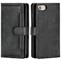 Miniatyrbillede 4 af 4: Pung Etui Læder Multi-Slot iPhone 7/8/SE Sort