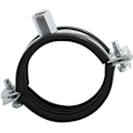 Pikkukuva 4 / 4: #QD# Letkuklemmarit poikittaisella kumitiivisteellä - M8/10 kierre, 5 kpl (Ø 125 mm)
