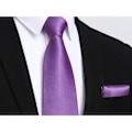 Miniatyrbillede 2 af 4: /QD/Slips - Ikke specificeret - Lilla - Polyester - 8 cm bred - 145 cm lang