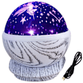 Miniatyrbild 1 av 5: Star Projector / Night Light - Your Own Galaxy Lamp_QQ