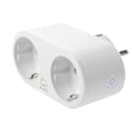 Miniatyrbillede 1 af 5: SMART H strømafbryder WiFi 2.4GHz energiovervågning 2xCEE 7/3