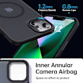 Miniatyrbilde 5 av 5: iPhone 14 Støtdempende Deksel MagSafe-Kompatibelt V2 Mörkgrön