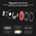 Pikkukuva 2 / 4: \"QD\" Hifi Langattomat On-Ear Bluetooth-kuulokkeet - Musta