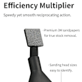 Miniatyrbillede 5 af 5: [QD] Dspiae Es-a Elektrisk Oscillerende Slibestift DIY Model Legetøj Polering