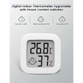 Miniatyrbild 3 av 4: #QD# Mini Hög Precision Digital Inomhustermometer Hygrometer - Termohygrometer Komfortnivåindikator
