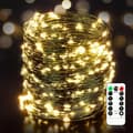 LED String Lights with 550 Warm White LEDs 50 m for Christmas Tree Decoration