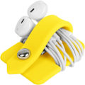 Miniatyrbilde 2 av 4: [QD] Ledningsorganisator EaREuds Holder Hodetelefoner Wrap Hodetelefoner Organisator Headset Hodetelefoner Hodetelefoner Wrap Winder Ledningshåndterer Kabelvinde Gul