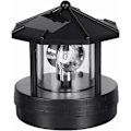 Miniatyrbilde 1 av 4: #QD#360 graders roterende LED-solfyr, LED-solcellelampe, vanntett fyr for hagedekorasjon