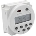 Pikkukuva 1 / 5: \"QD\"CN101A 24V Digitaalinen LCD-ajastinrele - Virta Viikoittain Ohjelmoitava Ajastin