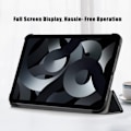 Miniatyrbillede 2 af 4: \"QD\" Apple iPad 10.9 2022 Slim fit tri-fold etui - Sort