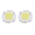 Runt LED-chip 100W Högeffekts vitt ljus 6000K 9600LM - 2st