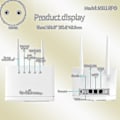 Pikkukuva 2 / 4: [QD] Langaton/5G-reititin SIM-korttipaikalla - R311pro (EU-pistoke) 300Mbps