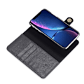 Miniatyrbilde 4 av 5: iPhone 11 - DG.MING Lommeboketui/Magnetisk Deksel - Svart Svart Svart Black*QN