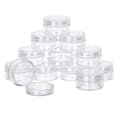 QU/Opbevaringskrukker 10ml Transparent