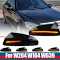 Miniatyrbild 5 av 5: LED Dynamiska Blinkers Sidospegelindikator för C-klass W204 07-14 W639 ML W164