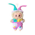 Miniatyrbild 5 av 5: /QU/Labubu Tredje Generationen Kläder Handvirkad Macaron Clown Set Stil Overall Dockkläder Hushålls Diverse