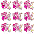 Miniatyrbilde 3 av 5: Nya DIY Kawaii Barbie Ballonger Barn Jenter Gutter 0-9 År Bursdagsfest Tema Dekorasjon Barn Baby Aluminium Film Ballonger Leke*QN